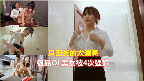 只因长的太漂亮极品OL美女被4次强奸封面