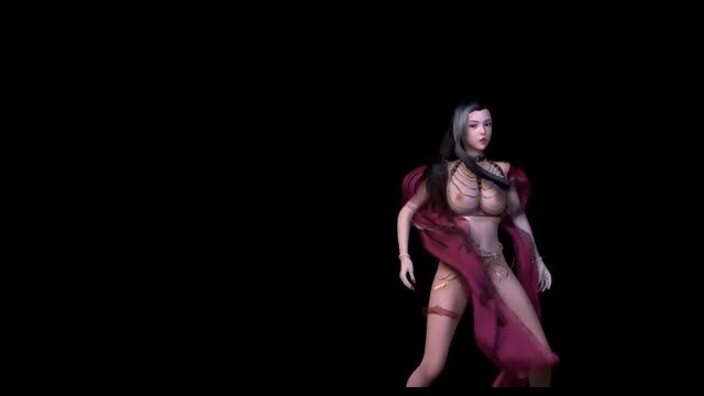 MMDLISA-SENORITA未经过审查的3D色情舞蹈封面