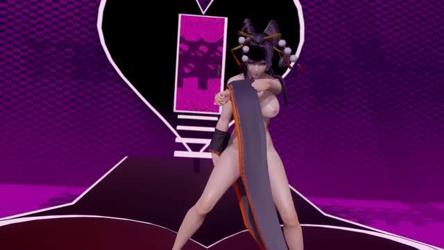 MMDMajorLazer-泡泡屁股DoaNyotengu3D色情热舞封面