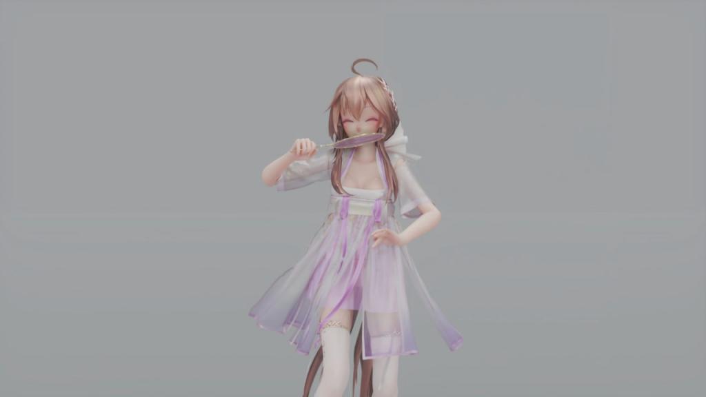 MMD22汉服真空淫纹乐正绫千里邀月封面