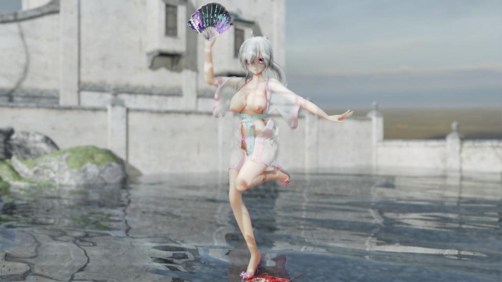 MMD52汉服萝莉少女弱音寄明月封面