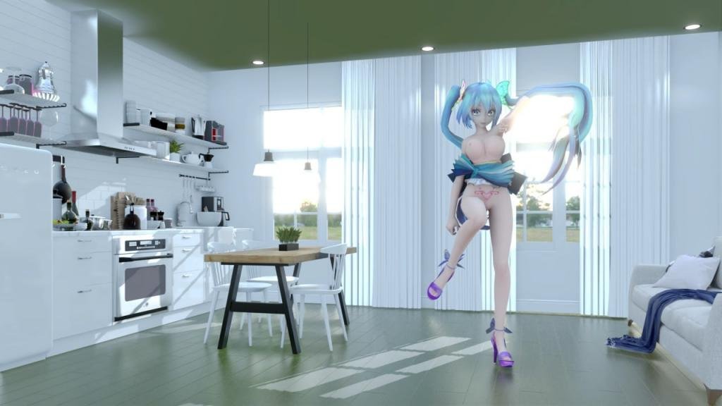 MMD23初音GimmexGimme封面