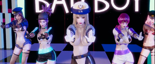 MMD阿狸阿卡丽佳肴封面