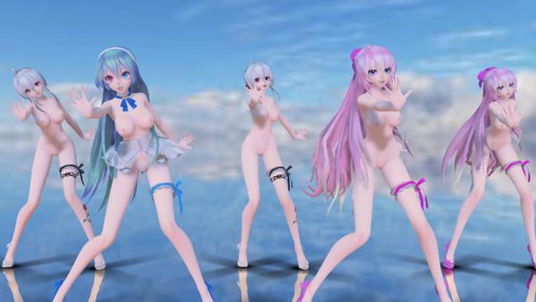 MMDVOCALOID全员裸舞封面
