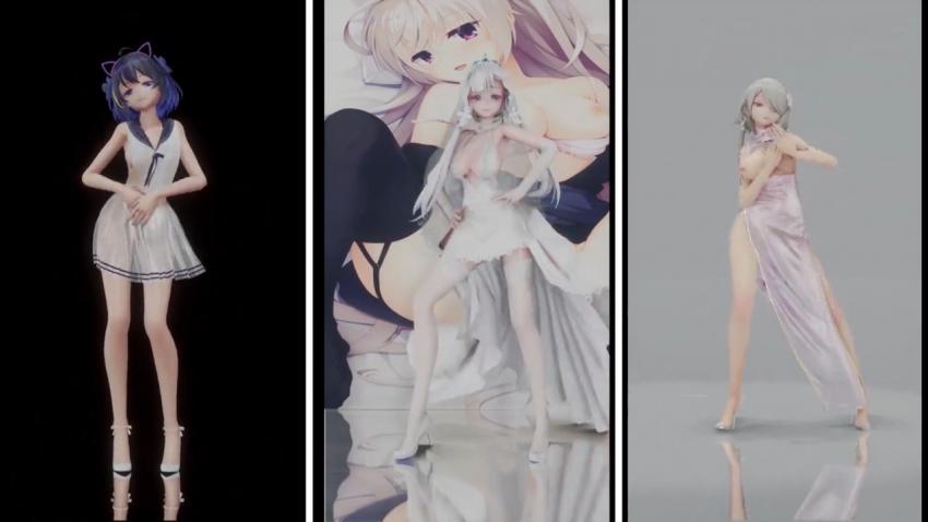 MMD三个性感姑娘封面