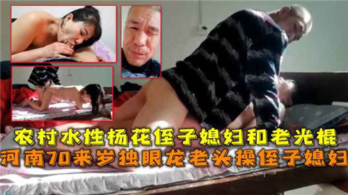 农村水性杨花侄子媳妇和老光棍封面