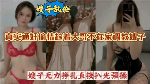 真实通奸偷情趁着大哥不在家调教嫂子封面