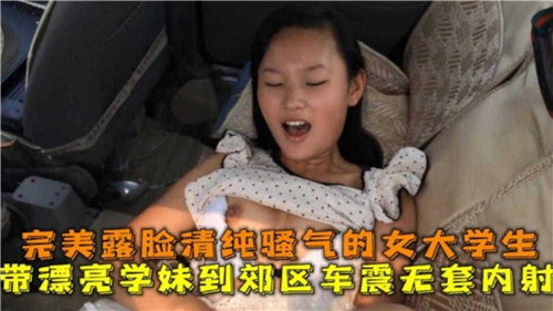带漂亮学妹到郊区车震骚气十足封面
