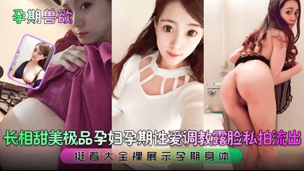 孕期兽欲长相甜美极品孕妇孕期性爱调教露脸私拍流出挺着大全裸展示孕期身体封面
