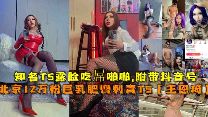 北京12万粉丝，巨乳肥臀刺青TS，最新泄密封面