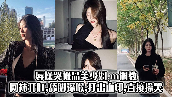 辱操哭极品美少妇m调教网袜开肛舔脚深喉打出血印直接操哭封面
