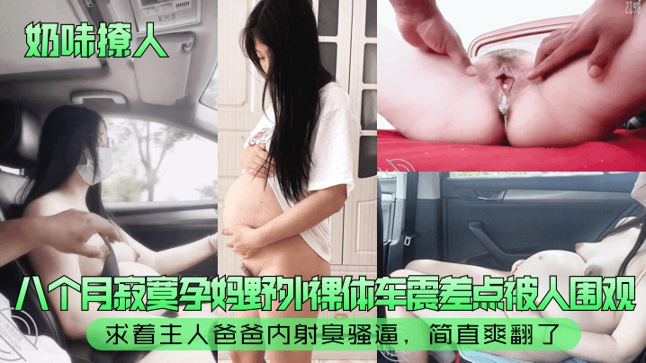 奶味撩人八个月寂寞孕妈的野外裸体车震差点被人围观求着主人爸爸内射臭骚逼简直爽翻了封面