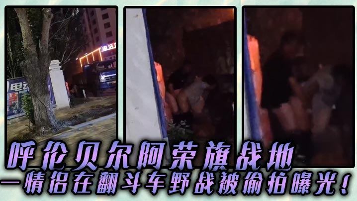 呼伦贝尔阿荣旗战地一情侣在翻斗车野战被偷拍曝光的封面