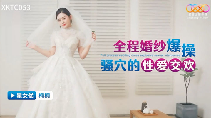 婚纱爆操骚穴的性爱.封面