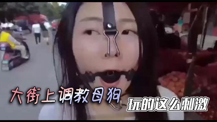 大街上调教母狗玩的这么刺激.封面