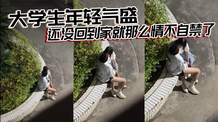 大学生年轻气盛还没回到家就那么情不自禁了.封面