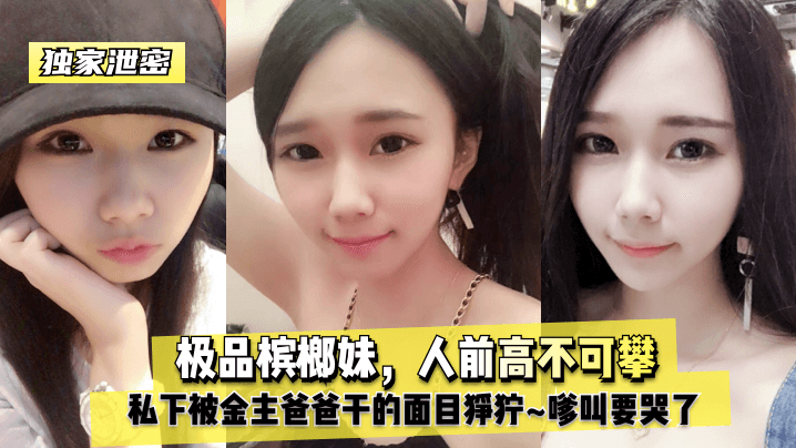 槟榔妹人前高不可攀人后淫荡母狗封面