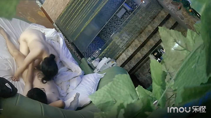 酒店摄像头酒店精品绿叶房偷拍眼镜胖哥和白嫩模特开.房口爆封面