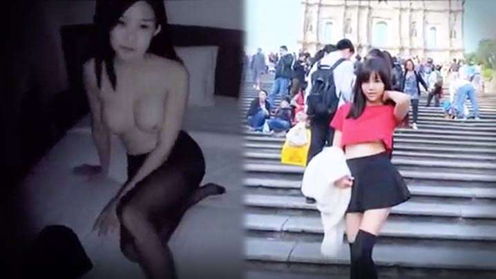 混血學妹系列新作誘人的黑絲诱惑摄影师.封面