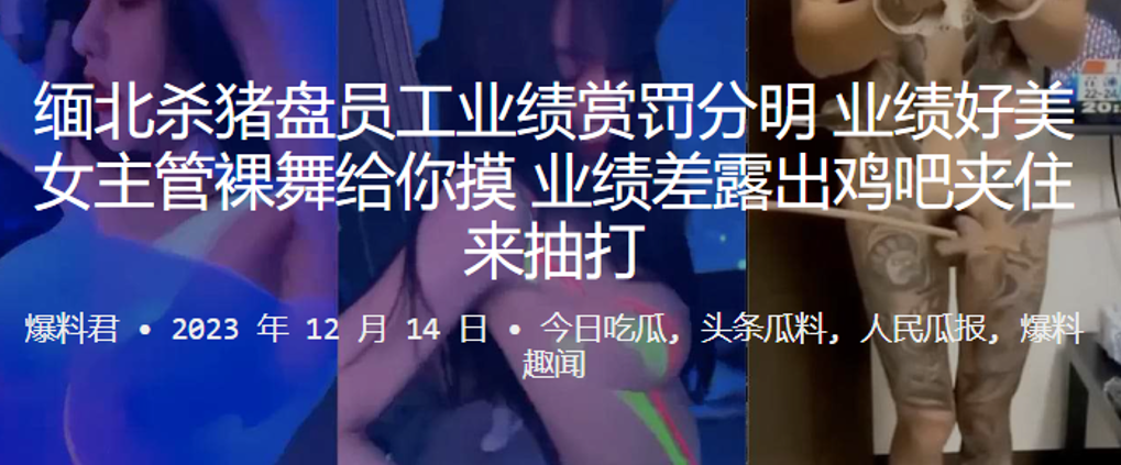 缅北.杀猪盘.员工.业绩赏.罚分明业绩.好美女..主管裸舞给.你摸业绩差.露出.鸡吧夹住来.抽打封面